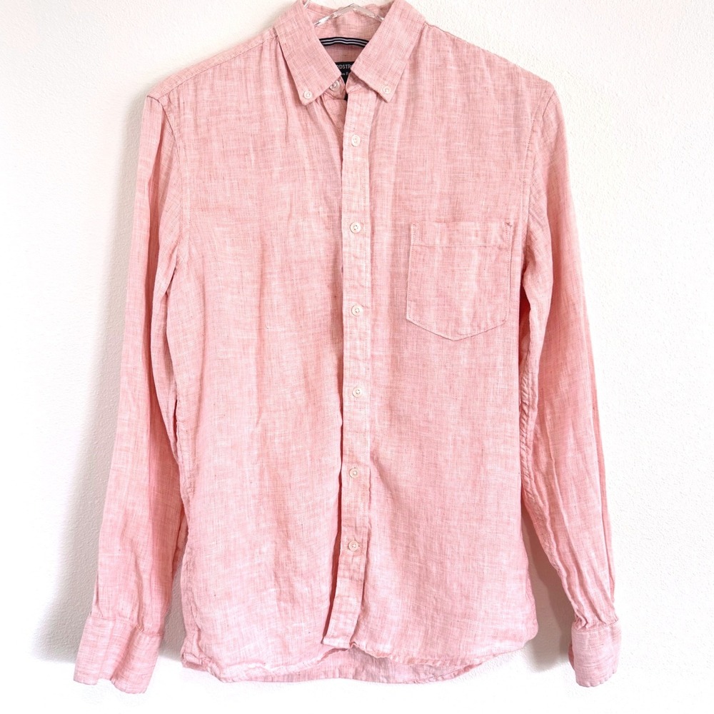 Nordstrom Shirt‎ | Linen Blend Button-Up Shirt in Pink